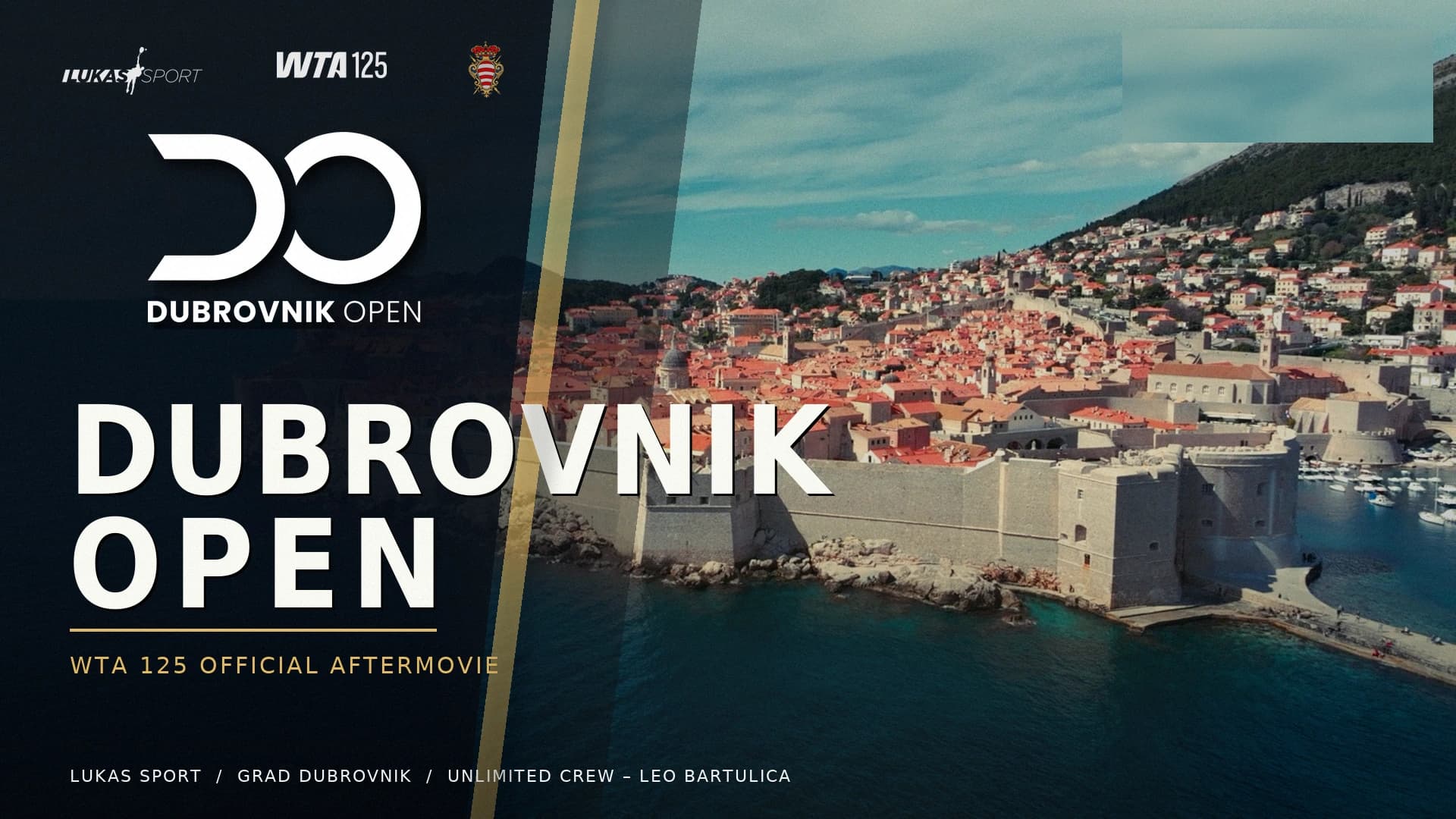 WTA 125 Dubrovnik Open official aftermovie promo video produkcija Unlimited Crew Leo Bartulica Dubrovnik